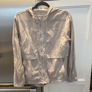 Lululemon windbreaker with hood
